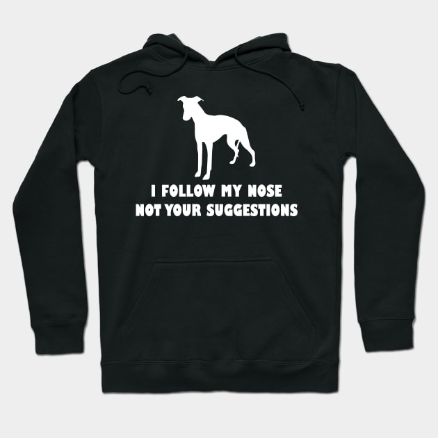 funny i follow my nose not your suggestions Hoodie by spantshirt